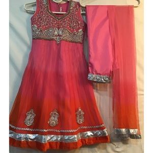 Kids Indian tie-dye dress